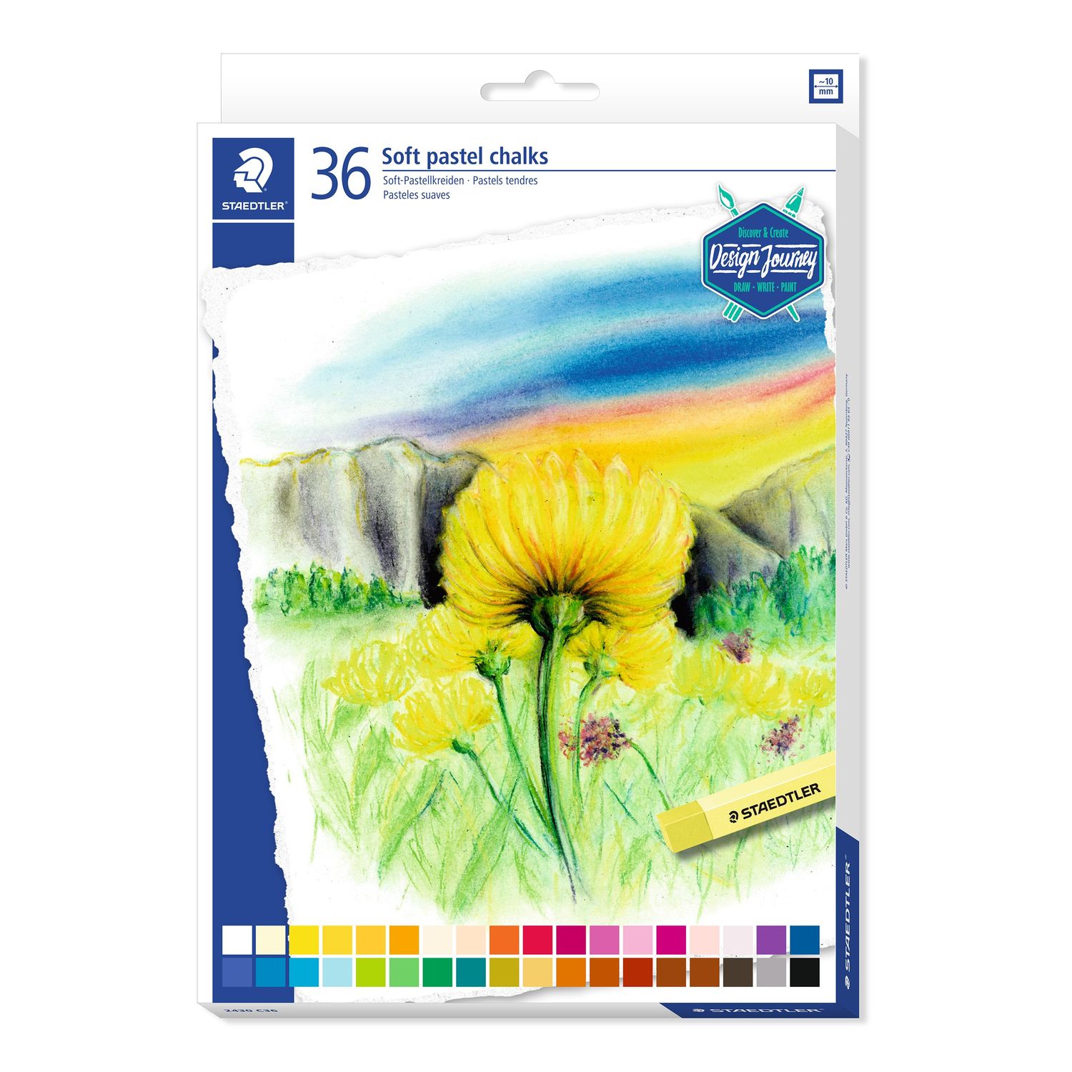 STAEDTLER karat Soft Pastel Chalk 2430 36s