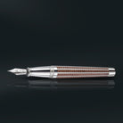 J.S. STAEDTLER Princeps European Black Walnut Fountain Pen-Fine