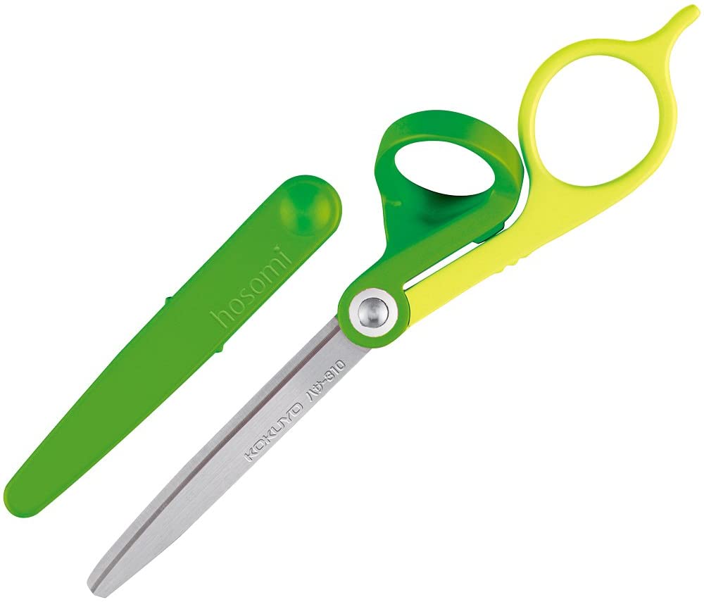 KOKUYO Hosomi Scissors 60mm Green Default Title