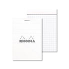 RHODIA Basics No.11 A7 74x105mm 5x5 Sq hsp White Default Title