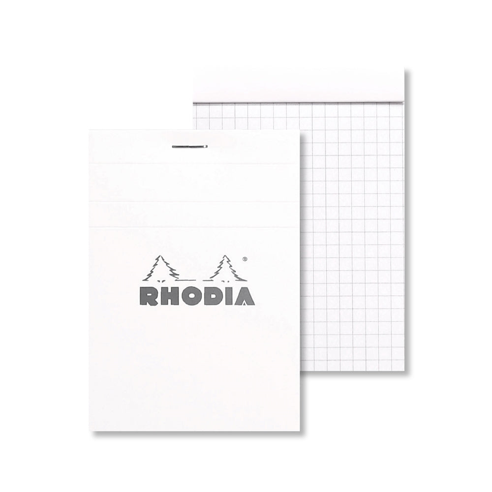 RHODIA Basics No.12 85x120mm 5x5 Sq hsp White Default Title