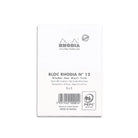 RHODIA Basics No.12 85x120mm 5x5 Sq hsp White Default Title