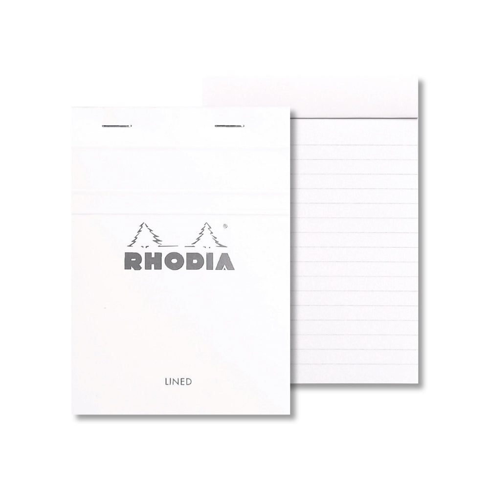 RHODIA Basics No.13 A6 105x148mm Lined hsp White Default Title