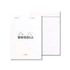 RHODIA Basics No.13 A6 105x148mm Lined hsp White Default Title