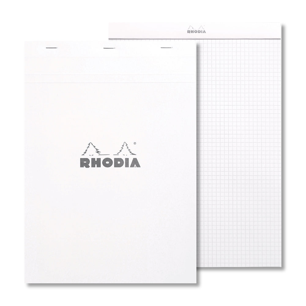 RHODIA Basics No.18 A4 210x297mm 5x5 Sq hsp White Default Title