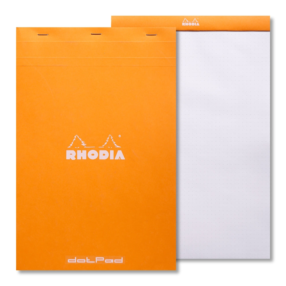 RHODIA Basics dotpad No.19 A4+210x318mm hsp Orange Default Title