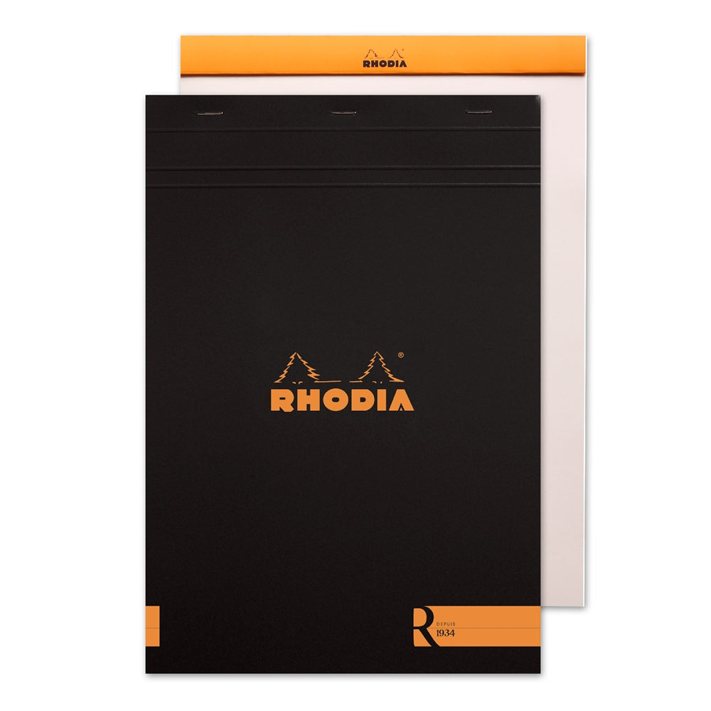 RHODIA Basics Le R No.18 A4 210x297mm Plain Black Default Title