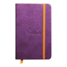 RHODIArama Webnotebook A6 Ivory Lined Hardcover-Purple