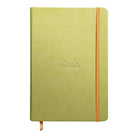 RHODIArama Webnotebook A5 Ivory Plain Hardcover-Anise Green