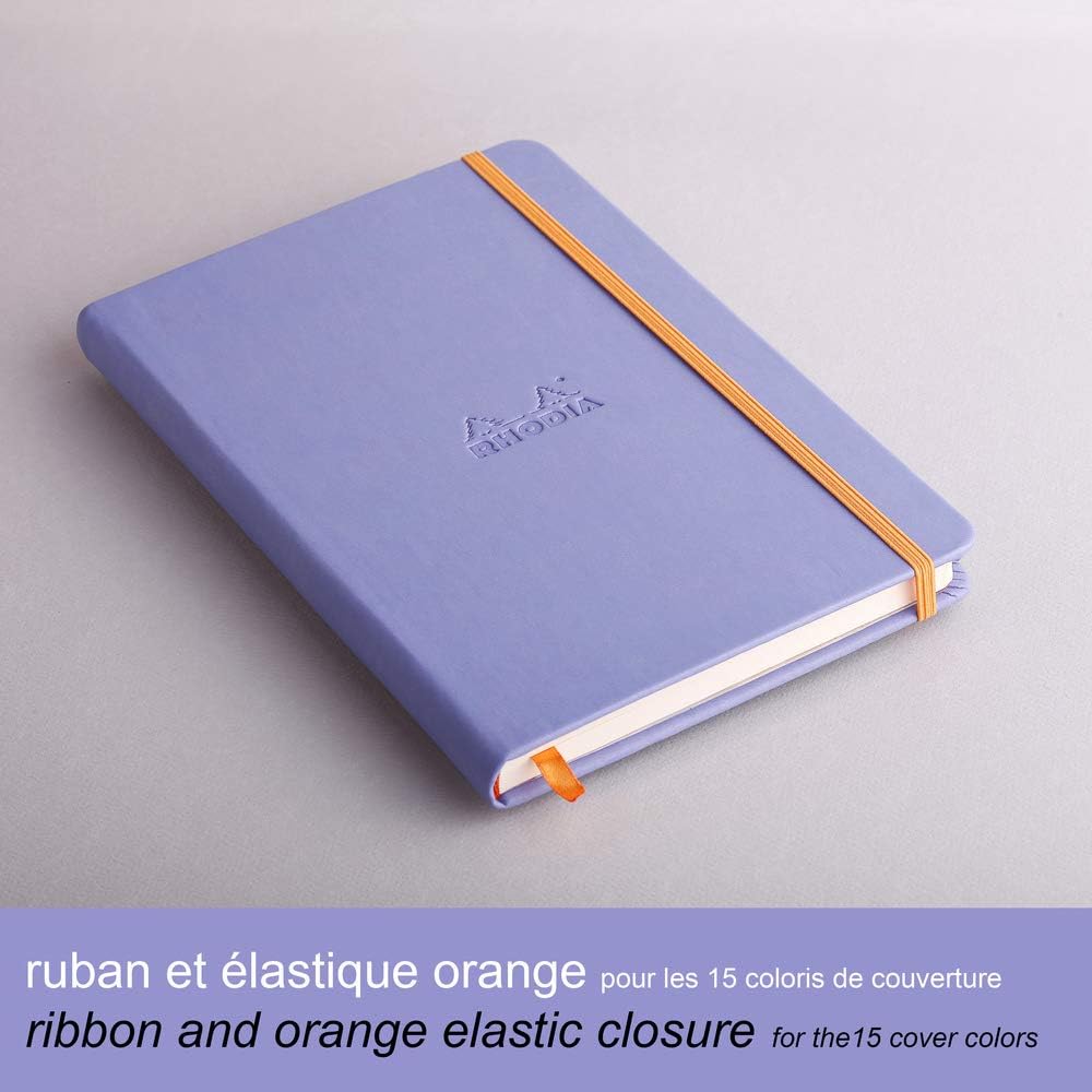 RHODIArama Webnotebook A5 Ivory Plain Hardcover-Iris