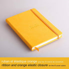 RHODIArama Webnotebook A5 Ivory Plain Hardcover-Daffodil Yellow