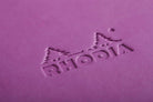 RHODIArama Webnotebook A5 Ivory Lined Hardcover-Lilac