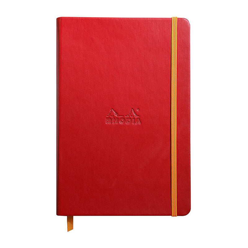 RHODIArama Webnotebook A5 Ivory Lined Hardcover-Poppy Default Title