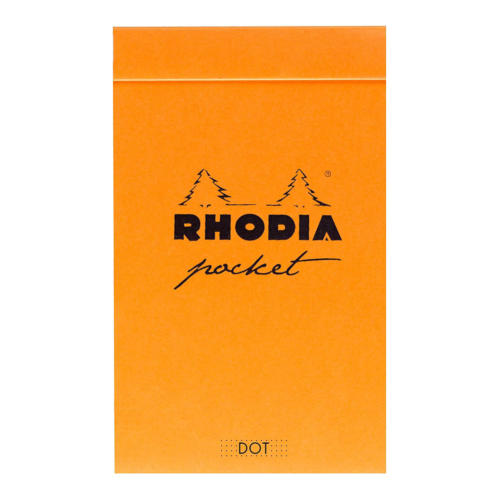 RHODIA Basics Pocket Pad 75x120mm Dot Orange