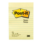 3M Post-it Classic Lined 660 4x6in Yellow