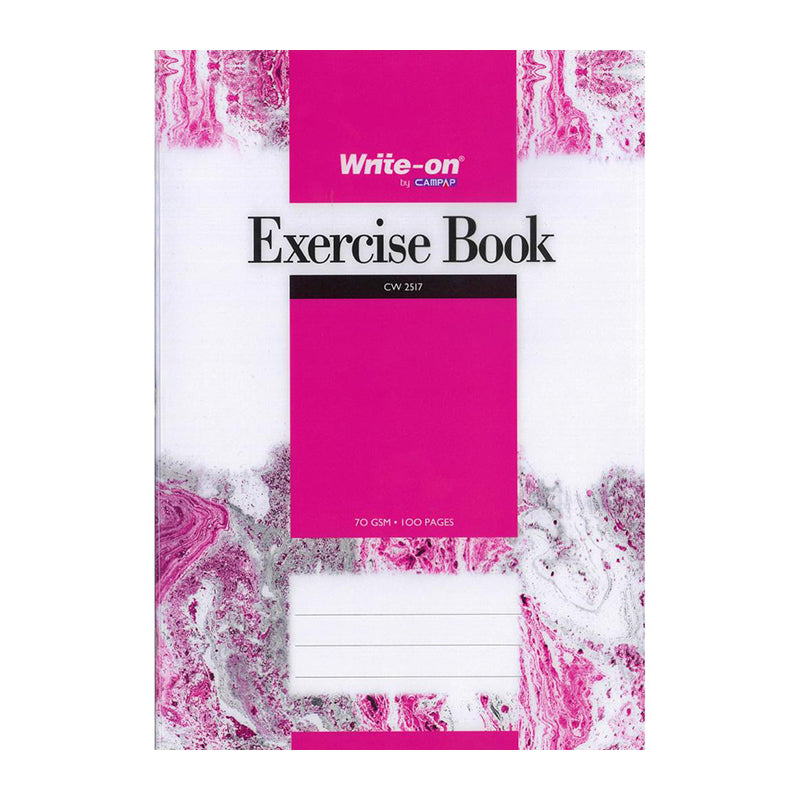 CAMPAP Write-On PP Cover Exe Bk CW 2517 A4 100p