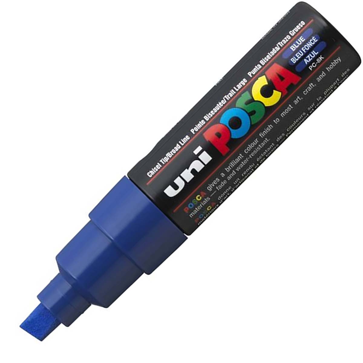 UNI POSCA Marker Broad Tip 8mm Blue – CzipLee Retail