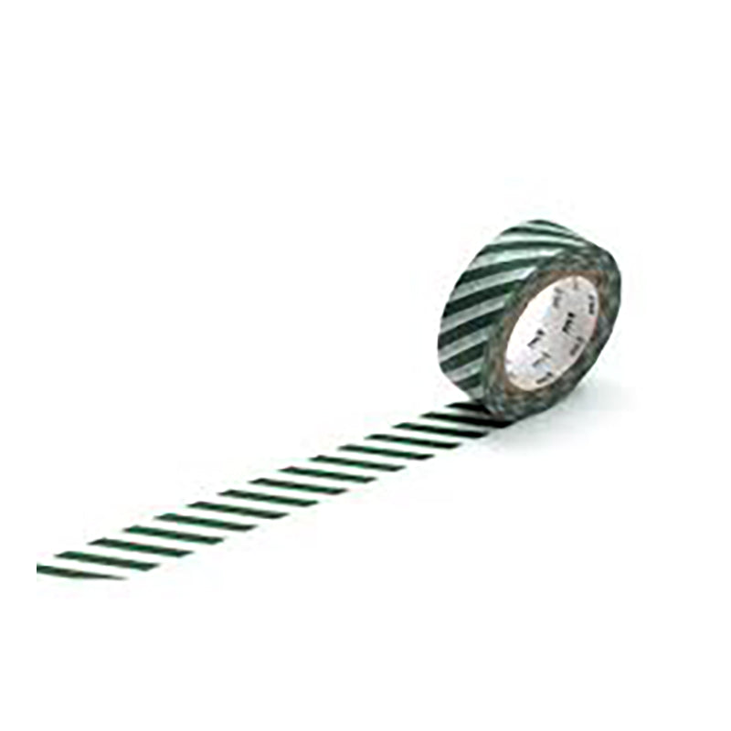 MT 1P Deco Stripe Cobalt Green 15mm