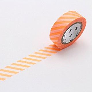 MT 1P Deco Stripe Orange 15mm