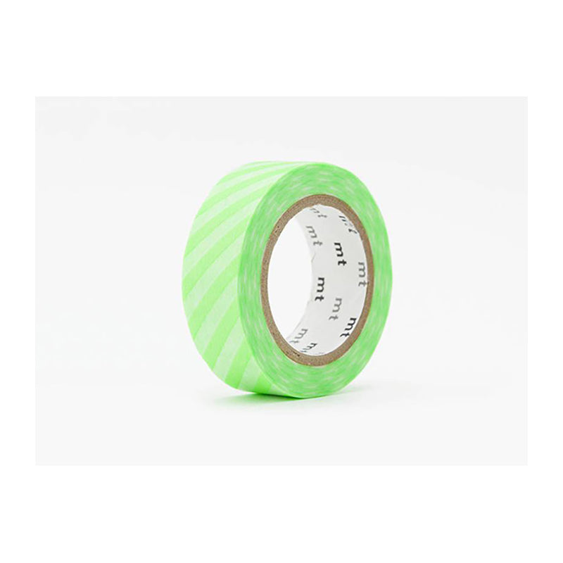 MT 1P Deco Stripe Shocking Green 15mm