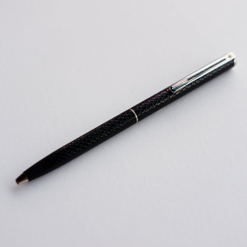 SHEAFFER 454 Ball Pen Agio Barely Black Ct Med