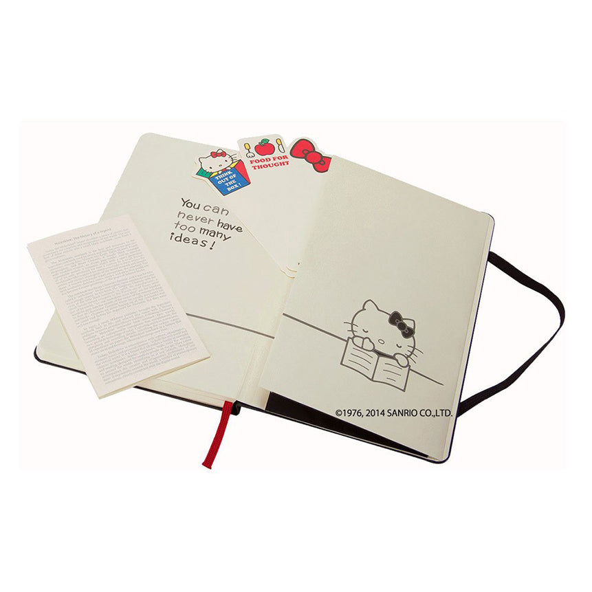 MOLESKINE LE Hello Kitty L Ruled Black
