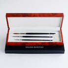 DALER ROWNEY Kolinsky Sable Brushes Wooden Box Series 40 Set