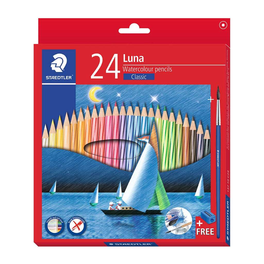 STAEDTLER Luna Watercolour Pencil 137 24 Colours