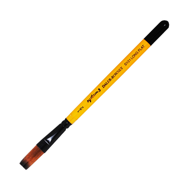DALER ROWNEY System 3 Brush Series 21-Long Flat 1/2in Default Title