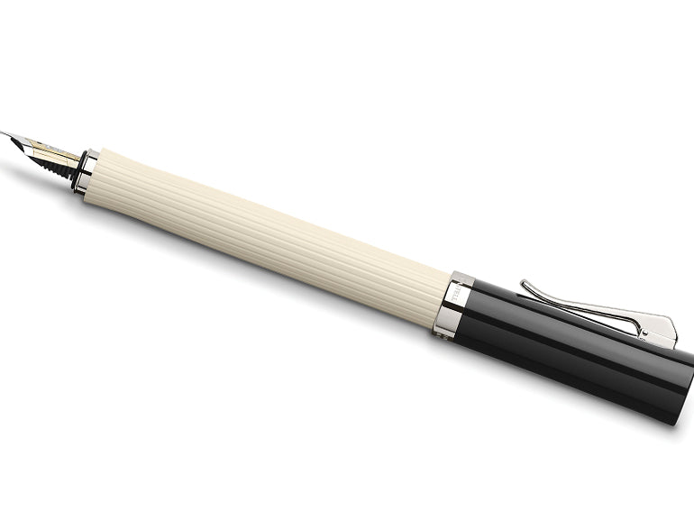 GRAF VON FABER CASTELL Intuition Ribbed Ivory Fountain Pen-Fine Default Title