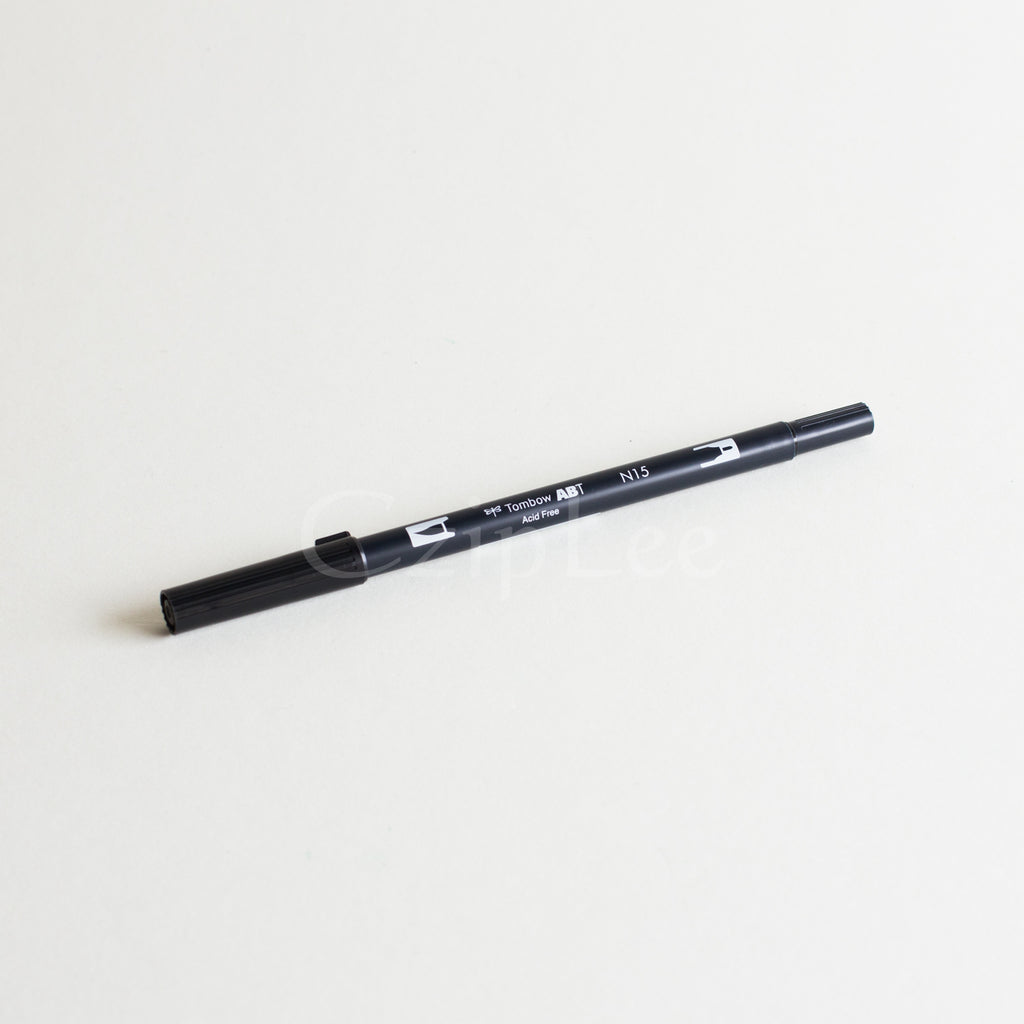 TOMBOW ABT Dual Brush Pen N15-Black