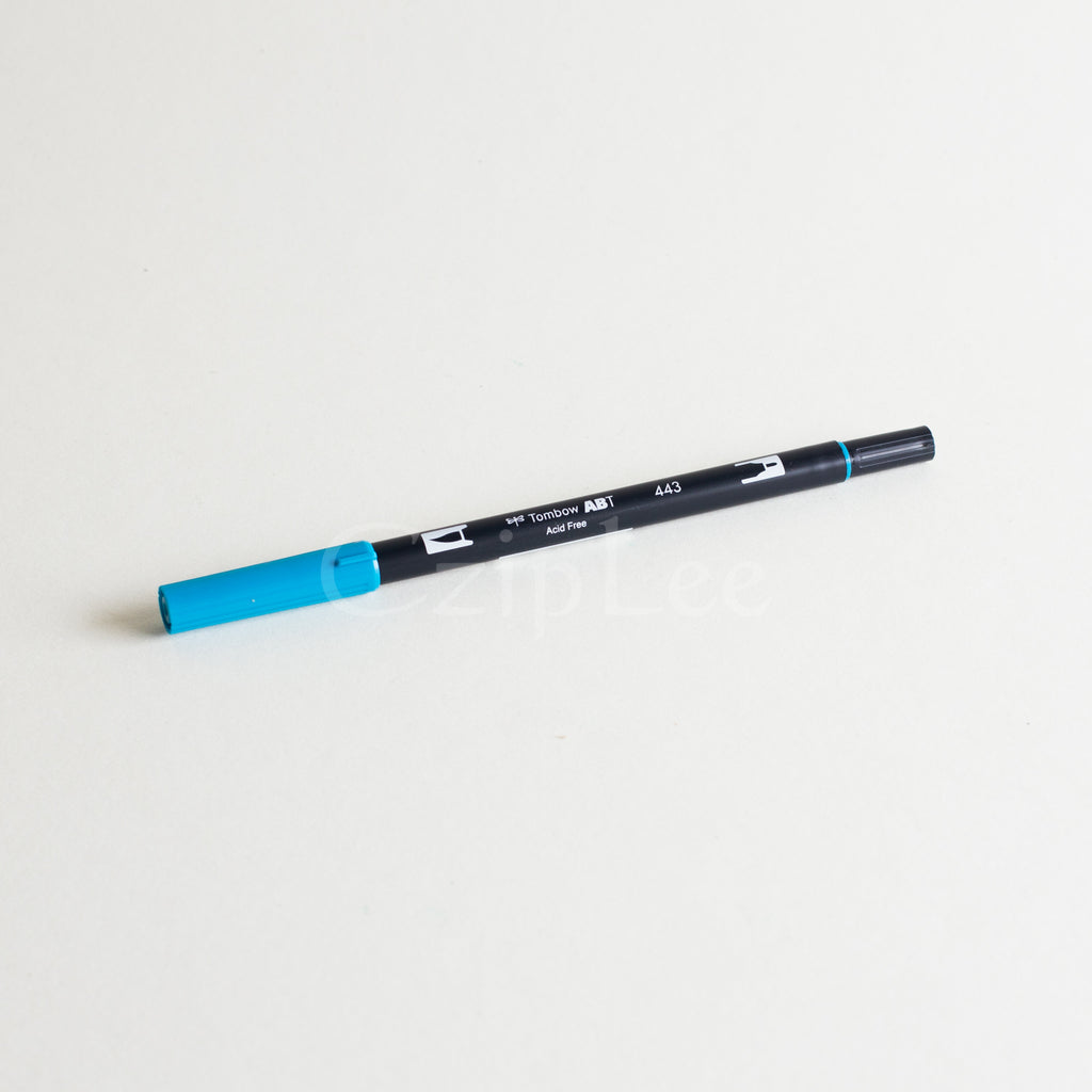 TOMBOW ABT Dual Brush Pen 443-Turquoise