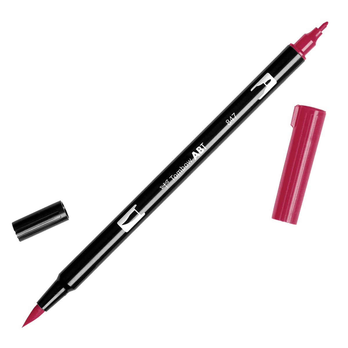 TOMBOW ABT Dual Brush Pen 847-Crimson