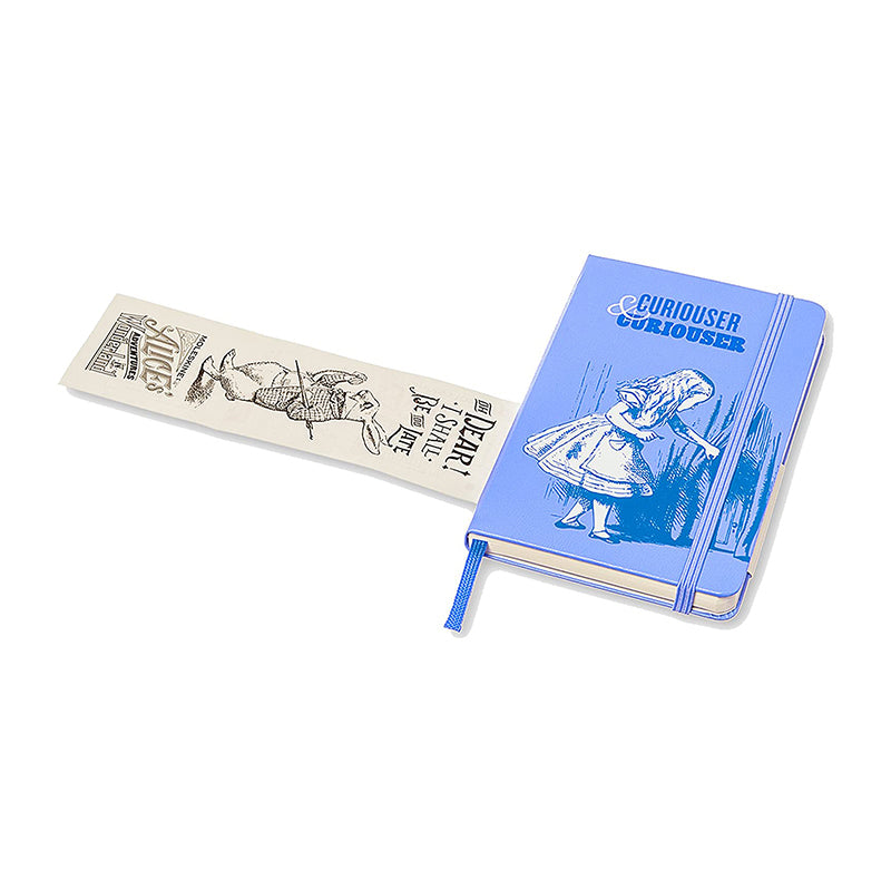 MOLESKINE LE Alice in Wonderland P Plain Blue