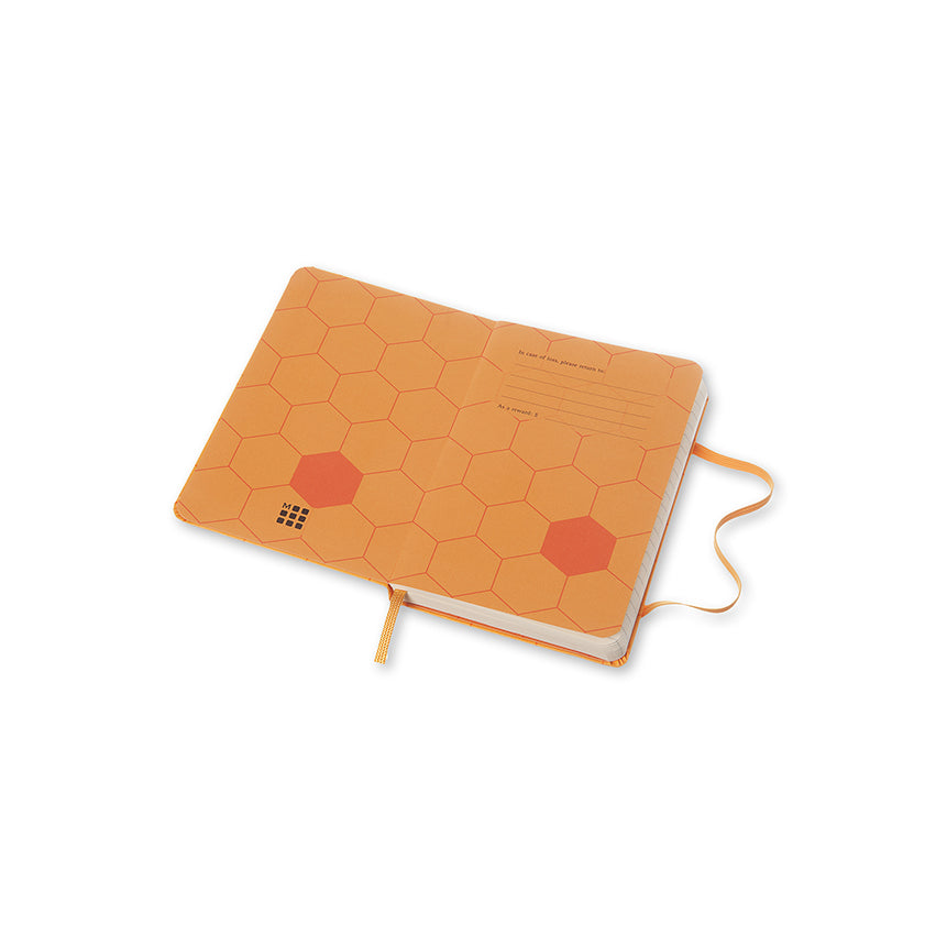MOLESKINE TG NoteBook Pocket Ruled Orange Honeycomb