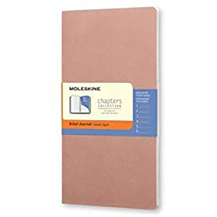 MOLESKINE Chapters Journal Slim M Ruled Old Rose R