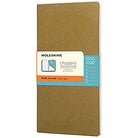 MOLESKINE Chapters Journal Slim M Ruled Tawny Oliv