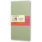 MOLESKINE Chapters Journal Slim P Ruled Mist Green