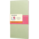MOLESKINE Chapters Journal Slim L Ruled Mist Green