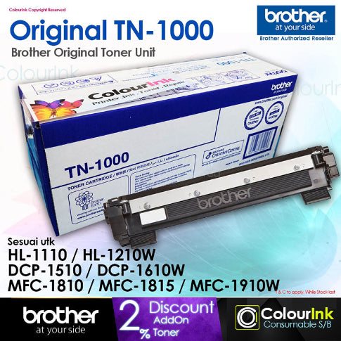 BROTHER Toner Cartridge TN-1000
