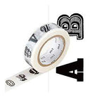 MT Ex Alphabet Black R 15mm