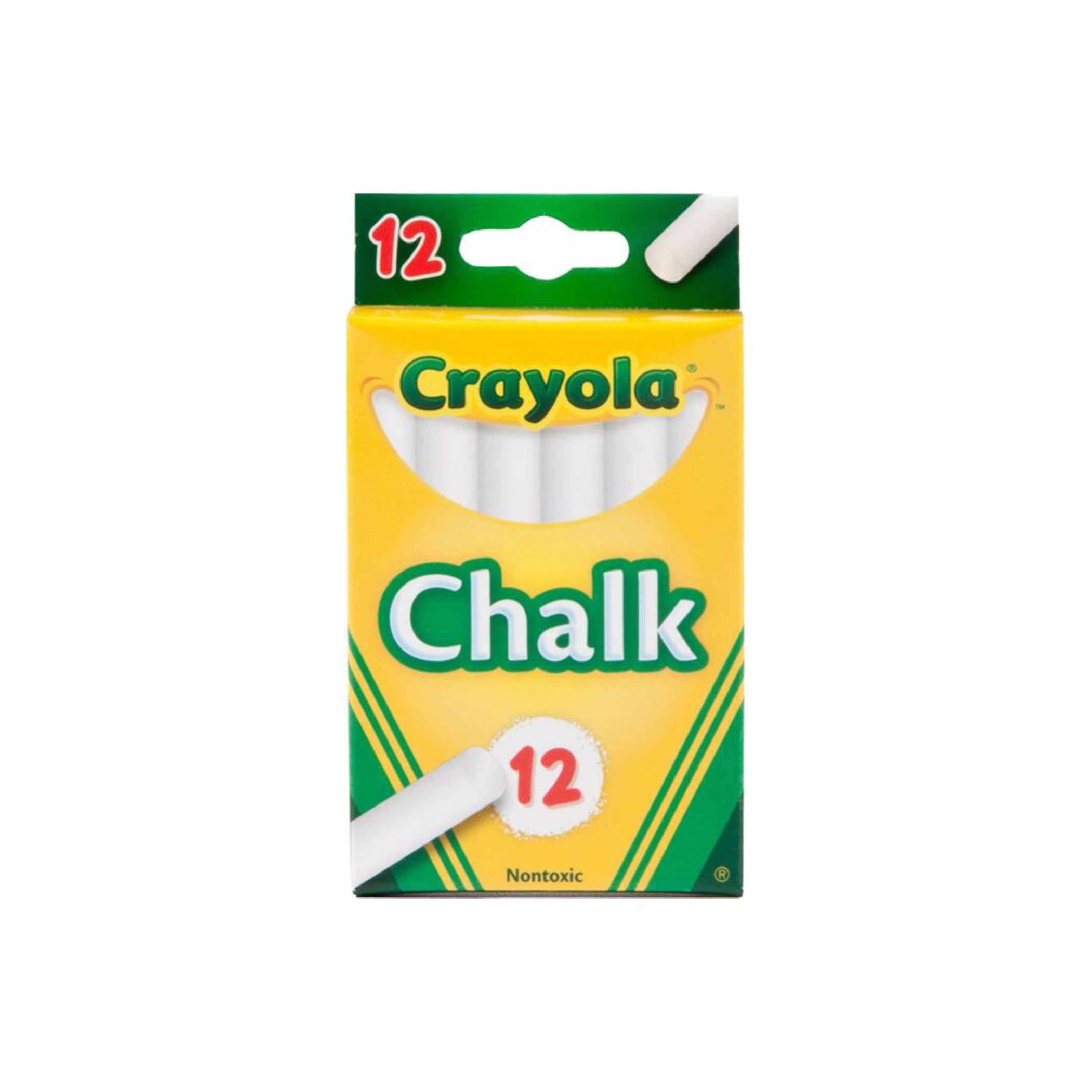 CRAYOLA Chalk-White 12ct Default Title
