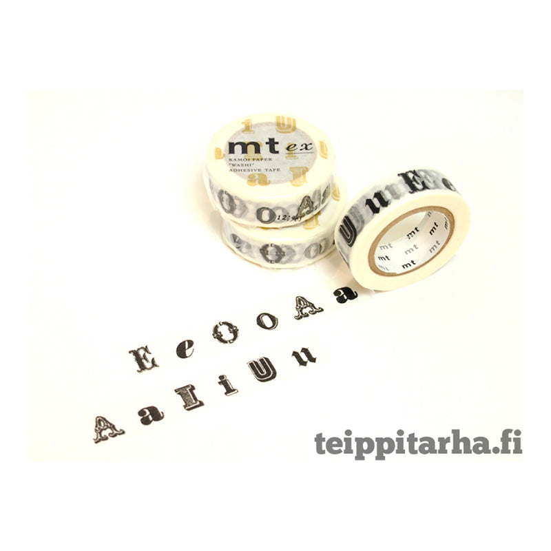 MT Ex Vowel Black 15mm