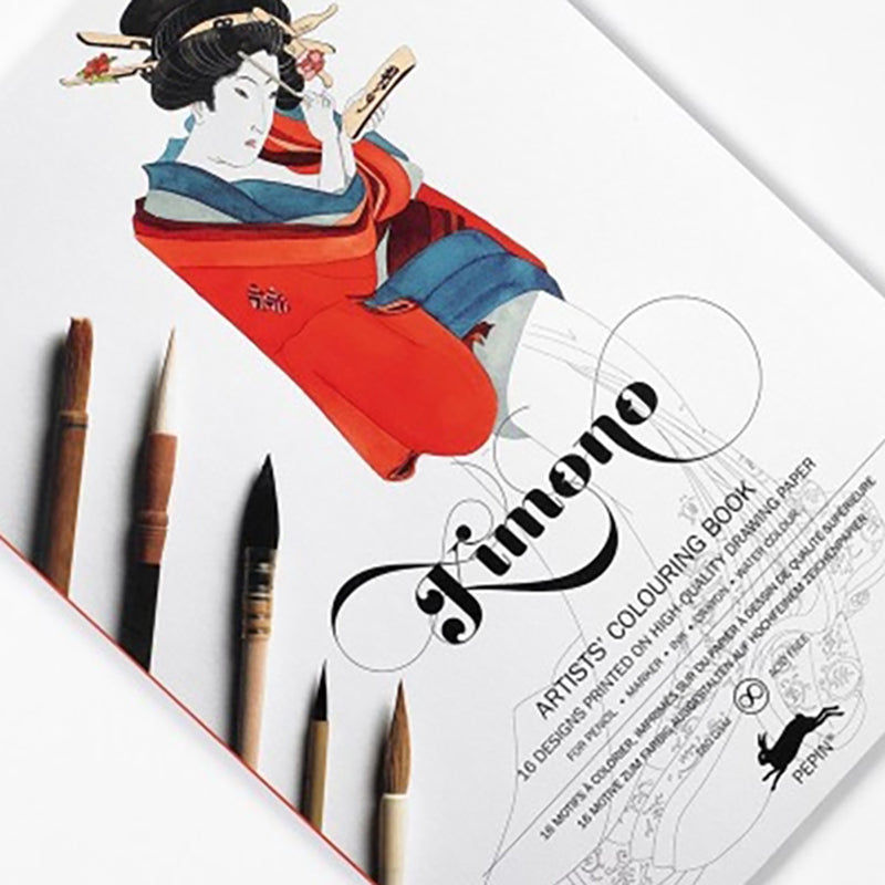 PEPIN Artists' Colouring Book Kimono