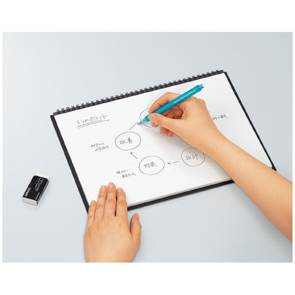 KOKUYO Frozen Color Mechanical Pencil 0.9mm FP100 Blue Default Title