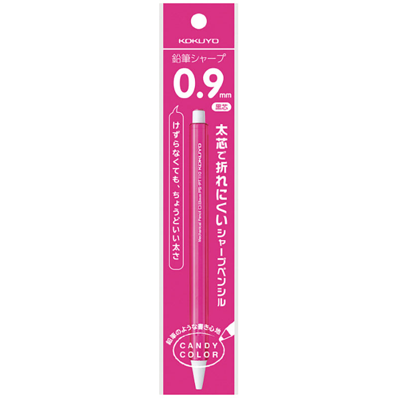 KOKUYO Candy Color Mechanical Pencil 0.9mm PT110 Pink Default Title