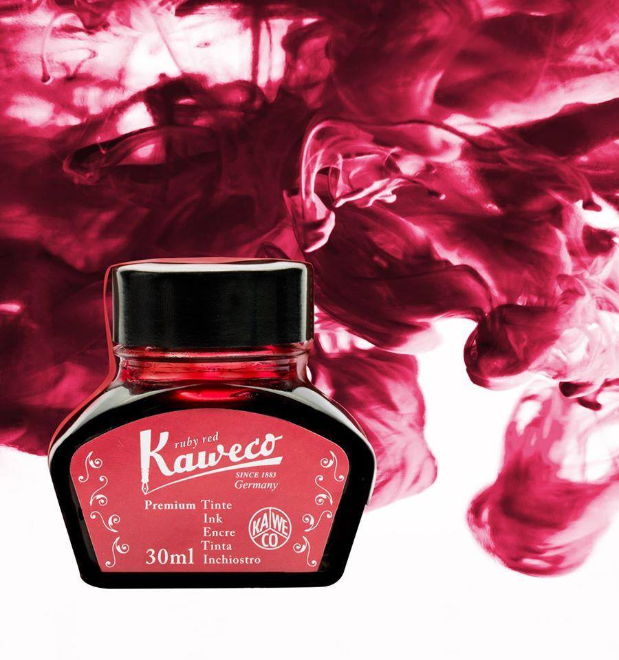 KAWECO Ink Bottle 30ml Ruby Red