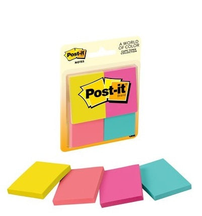 3M Post-it Classic Notes 653 1.5x2in Cape Town