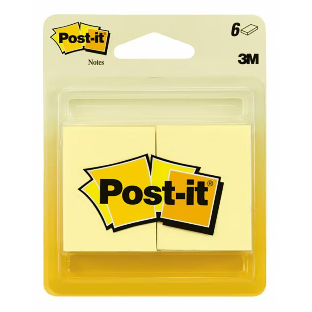 3M Post-it Classic Notes 2031 1.5x2in Yellow