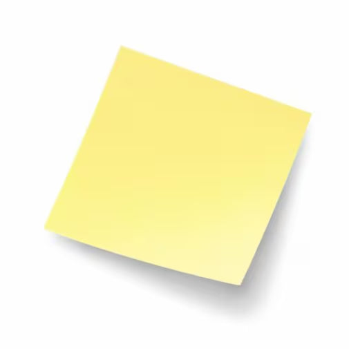 3M Post-it Classic Notes 5400 3x3in Yellow